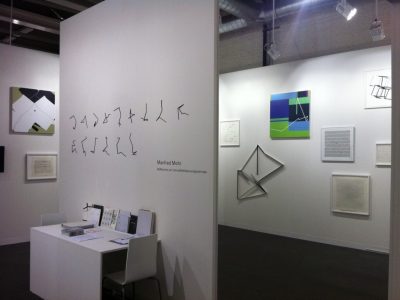 Manfred Mohr, Fifty Years – Réflexions sur une Esthétique Programmée, Art Basel, 2013