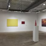 Installation view of bitforms sf gallery space