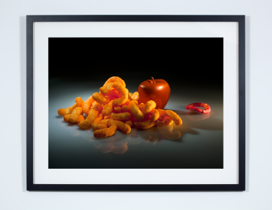 Still Life With Funyun by Claudia Hart, 2011